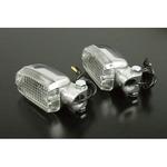 角型Sウインカー(クリア) TAKEGAWA(武川)