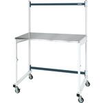 カスタマイズ作業台ワーテック(WTC/均等耐荷重130kg/ステンレス天板/移動式) サカエ