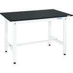 軽量作業台 パールホワイト(KHタイプ/耐荷重350kg/サカエリューム天板ブラック色/H800/固定式) サカエ 軽量作業台 パールホワイト(KHタイプ/耐荷重350kg/サカエリューム天板ブラック色/H800/固定式) サカエ