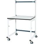 カスタマイズ作業台ワーテック(WTC/均等耐荷重130kg/メラミン天板/移動式) サカエ