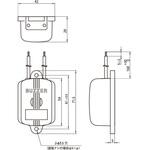 角形交流ブザー 藤倉電気工業(旧:サクサテクノ) 角形交流ブザー 藤倉電気工業(旧:サクサテクノ)
