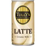 TULLY’S COFFEE LATTE 165g 伊藤園 TULLY’S COFFEE LATTE 165g 伊藤園