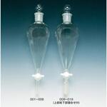 フッ素樹脂(PTFE)プラグ付スキーブ型分液ロート フロンケミカル フッ素樹脂(PTFE)プラグ付スキーブ型分液ロート フロンケミカル