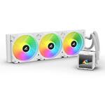 水冷CPUクーラー 120mmファンx3 [LGA1700/1851・AM4/AM5] S60 ARGB ホワイト SHA-S60 ARGB WT SHARKOON