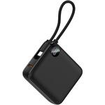 コンパクトモバ充 PD対応 Type-Cケーブル付 LAZOS  L-MC-2 [USB Power Delivery対応 /1ポート] リーダーメディアテクノ