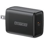 Power Delivery対応 GaN AC充電器/65W/USB Type-C 1ポート/ブラック アドテック