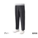裾ファスナーパンツ グレー 紳士 821200シリーズ ケアファッション