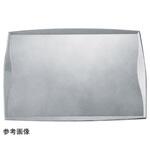 渕付ウェーブトレー タタキ銀SL/裏黒塗 福井クラフト