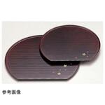 半月デザート盆 溜春秋 福井クラフト