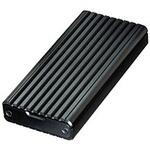 SSDケース USB-C接続 (Mac/Windows11対応) ブラック CM2NVU20G [M.2対応 /NVMe /1台] センチュリー