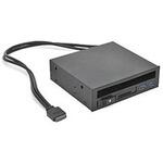 リムーバブルラック [5.25インチベイ1段→2.5インチSATA HDD/SSD+スリムドライブ+USB-Aポートx2] iStarUSA  T-5K25TU-SA2 センチュリー