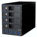 HDD/SSDケース USB-A接続 裸族のカプセルホテル Ver.3 ブラック [3.5インチ対応 /SATA /4台] センチュリー