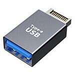 変換アダプター [フロントパネルヘッダー(Type-E) オス→メス USB-A] FPH-A YouZipper