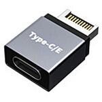 変換アダプター [フロントパネルヘッダー(Type-E) オス→メス USB-C] FPH-C YouZipper