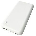 PD20W出力モバイルバッテリー 10000mAh 付属ケーブル長： 30cm  ホワイト LU2CMP100-CCWH [USB Power Delivery対応 /3ポート] オズマ
