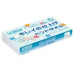 スコッティ キレイの仕上げ ハンドタオル100 日本製紙クレシア