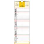 【K8】 2025年 書き込み式シンプルスケジュールカレンダー[A3スリム] 永岡書店