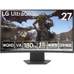 27GS60QC-B 27インチ 曲面型ゲーミングモニター(2560x1440/VA 27GS60QC-B 27インチ 曲面型ゲーミングモニター(2560x1440/VA