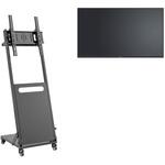 【スタンドセット】液晶ディスプレイ 40型/1920×1080/HDMI×2/ブラック/スピーカー有/2年保証/JN-V40TFHD-U+自立スタンドJN-DS3265-CAセット JAPANNEXT