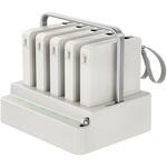 準固体式モバイルバッテリー 5連充電ステーション グリーンハウス 準固体式モバイルバッテリー 5連充電ステーション グリーンハウス