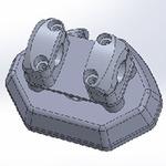 ハンドルブラケットKIT メッキ バーグマン200 KIJIMA(キジマ)