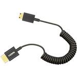 カール コードタイプ ミニ HDMI ケーブル Vodaview カール コードタイプ ミニ HDMI ケーブル Vodaview