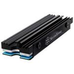 SilverStone DIYアクセサリー TP07 低背超薄型アルミ合金製M.2 SSD冷却キット SST-TP07B SILVER STONE(シルバーストーン)