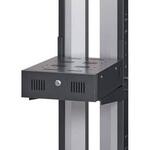 ハーフ2U機器ボックス(ジョイント金具付き) オーロラ