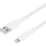 耐屈曲12万回 急速2.4A充電/データ転送対応USB Type-A to Lightning 超タフケーブル OWLTECH(オウルテック)