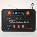 FMメガセーフパワーステーション+ ソーラーパネル31W ワンボックスセット メテックス