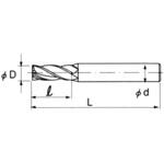 4枚刃超硬エンドミル】のおすすめ人気ランキング - モノタロウ