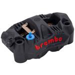 GP4-RS ラジアル モノブロック 4P キャリパー ブラックアルマイト レッドロゴ 左 brembo