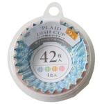 おかずカップ チェック柄 9号 42枚入 オカザキ