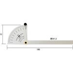 No.70 万能分度器 1個 東栄工業 【通販モノタロウ】