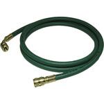 HFC-134a用 チャージングホース 1.6m 緑 デンゲン