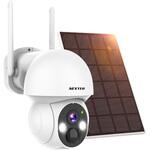 Wifi接続 セキュリティカメラ 400万画素 PTZ機能搭載 ソーラパネル付属 エフ・アール・シー