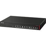 レイヤー2 マルチギガ(10G/5G/2.5G/1000M/100M)対応スイッチ 12ポート BUFFALO(バッファロー)