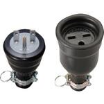 15A 250V 接地防水コネクター(組) 明工社