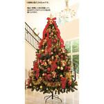 デラックスクリスマスツリーセット レッド[ストエキオリジナル] ストア・エキスプレス
