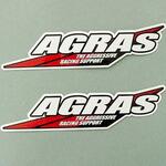 ステッカー 2枚組 AGRAS