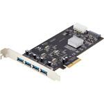 P5Q4A-USB-CARD PCI Express拡張カード/PCIe 2.0 x4/4ポート USB 3.2 Gen 1 Type-A(5Gbps)/ペリフェラル電源端子搭載/各種OS/USB増設 インターフェースボード アダプター StarTech.com