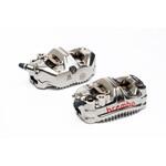 220.D600.50 GP4-MS ラジアル CNC モノブロック 4P キャリパー ニッケルコーティング レッドロゴ 左右セット 220.D600.50 brembo