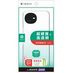 AQUOS wish6 [Turtle] ハイブリッドケース クリア トリニティ