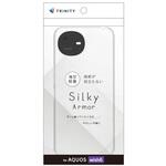 AQUOS wish6 [Silky Armor] シルキータッチケース マットクリア トリニティ