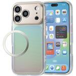 iPhone 18 Pro / 17 Pro ケース ハイブリッド 衝撃吸収 ワイヤレス充電可 磁力装着対応メタルリング付 オーロラ エレコム iPhone 18 Pro / 17 Pro ケース ハイブリッド 衝撃吸収 ワイヤレス充電可 磁力装着対応メタルリング付 オーロラ エレコム