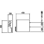 Vシリーズトール用ウォールキャビネット TOTO