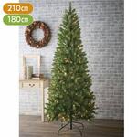 ナチュラルクリスマスツリー 約60cm 8736-1656 クリスマス ナチュラルツリー LEDライト付き 1セット