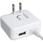 Type-A + Type-C薄型USB充電アダプター Type-C充電ケーブル一体型 bitstrong(ビットストロング)