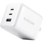 充電器 最大100W 3ポート USB-C×2 USB-A×1 GaN II採用 USB PD/PPS対応 高出力 コンパクト 折り畳みプラグ エレコム