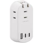 モバイルUSBタップ PD45W Type-C×2 Type-A×1 3個口 オーム電機 モバイルUSBタップ PD45W Type-C×2 Type-A×1 3個口 オーム電機